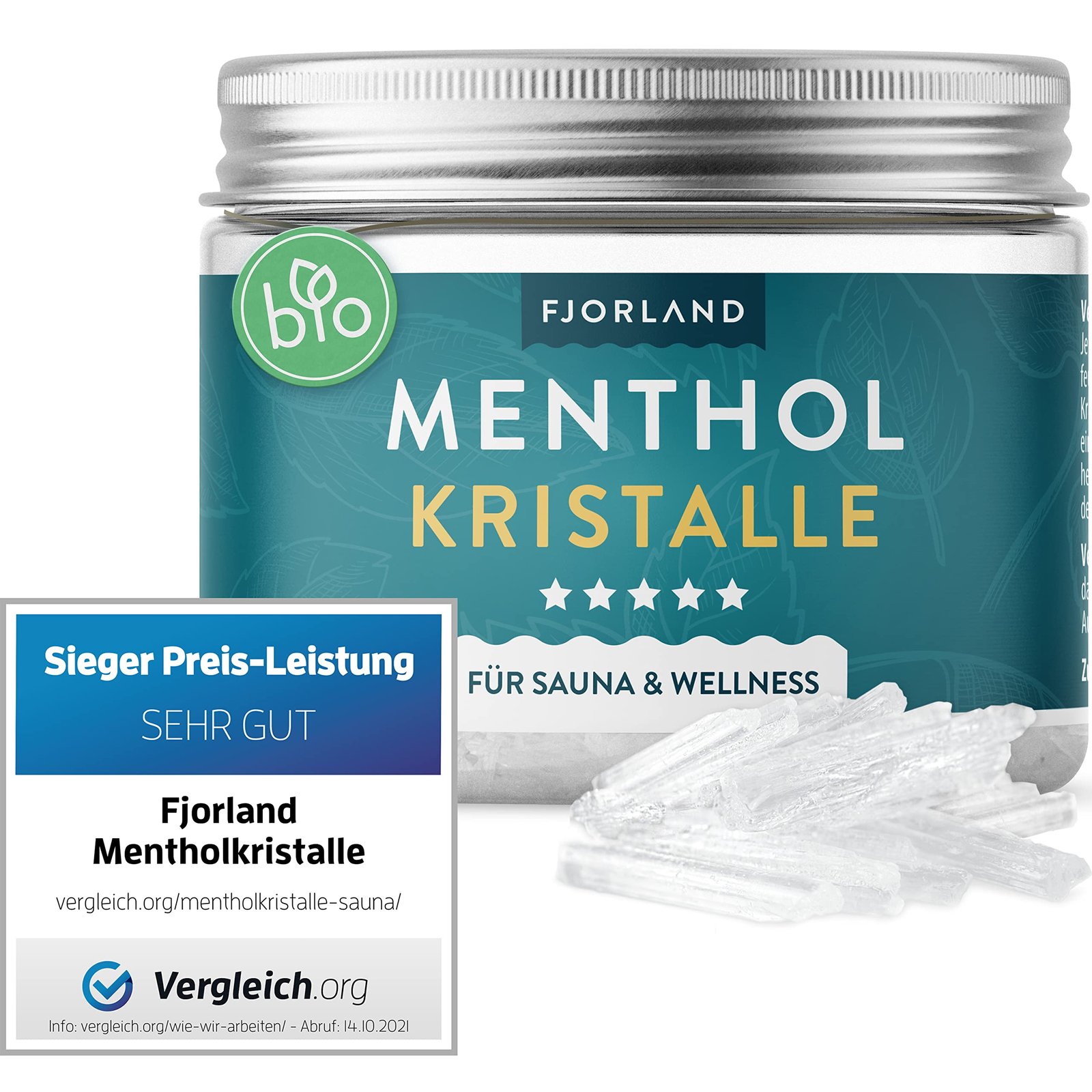Fjorland Mentholkristalle