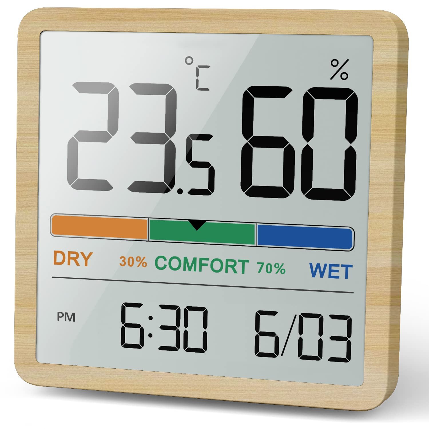 NOKLEAD Digitales Hygrometer