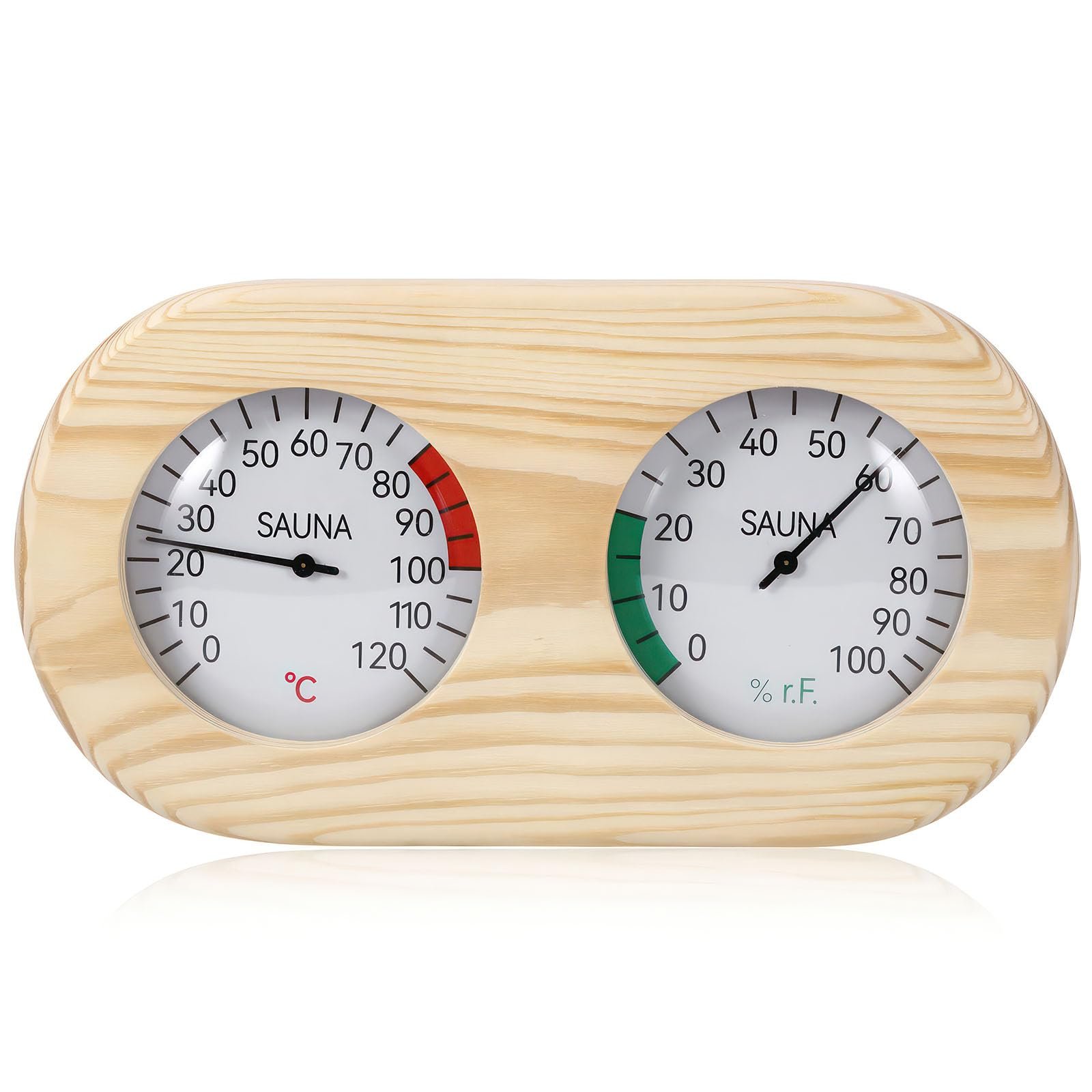 Sauna Thermometer Hygrometer 2-in-1