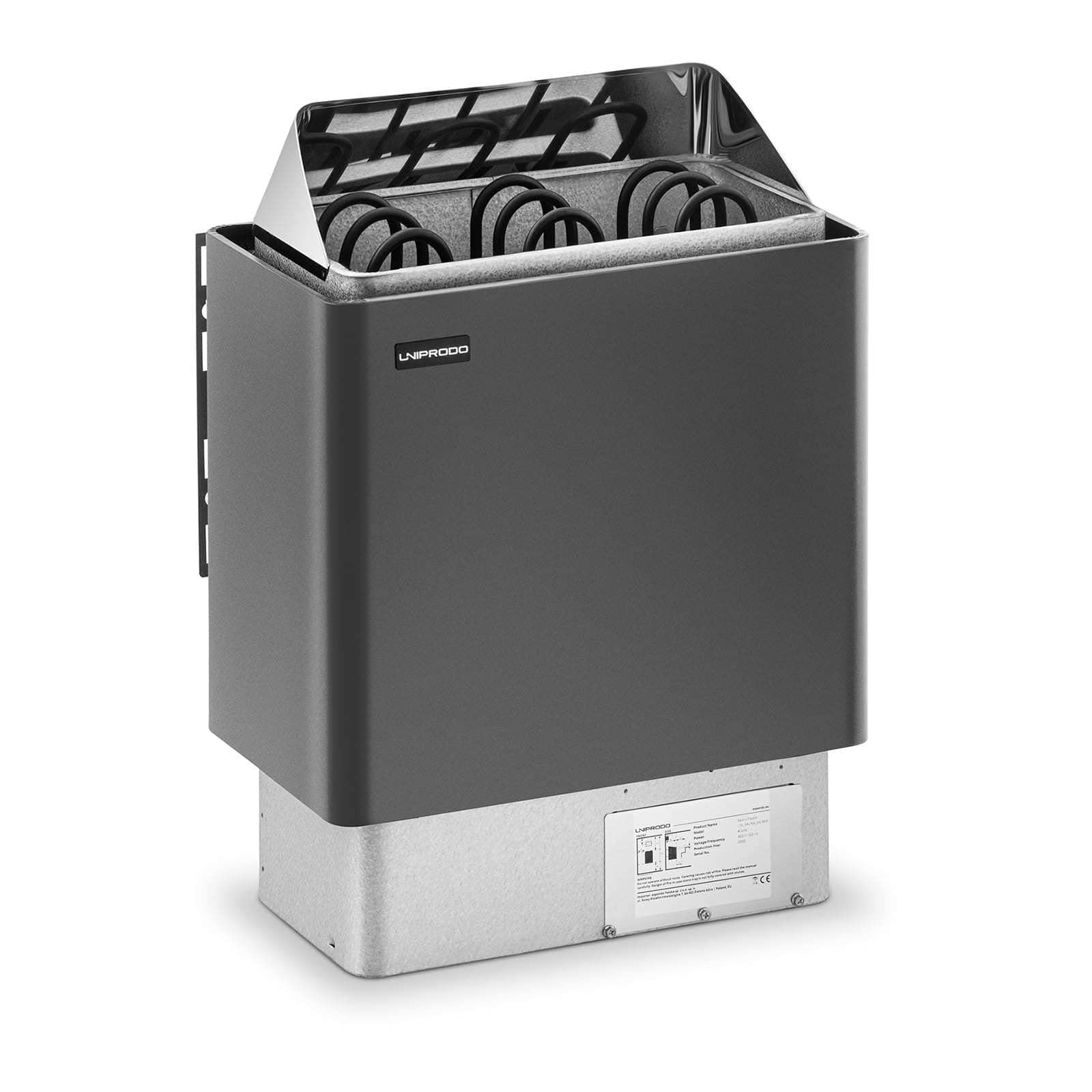 Uniprodo UNI_SAUNA_G4.5KW Saunaofen