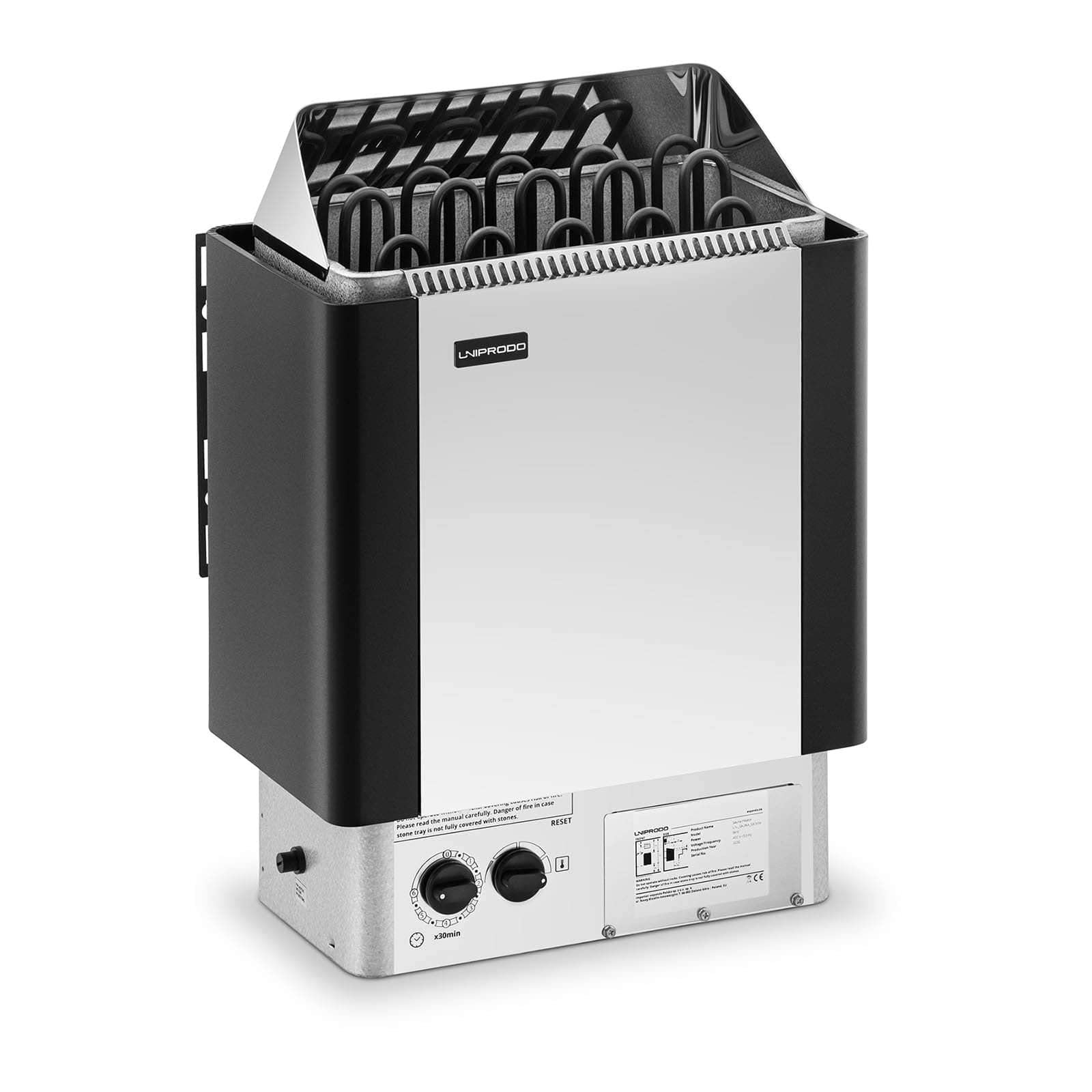 Uniprodo UNI_SAUNA_G6.0KW Saunaofen